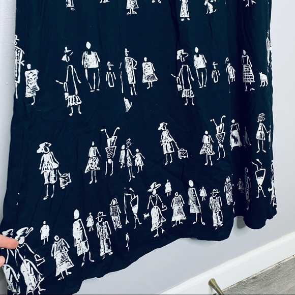 Vintage Betsy’s Things sleeveless Printed Dress - Picture 2 of 7